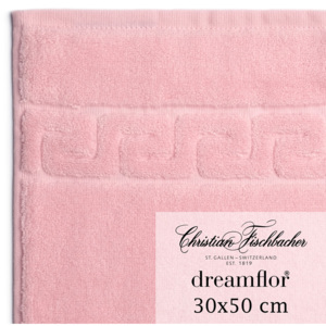 Christian Fischbacher Ręcznik dla gości 30 x 50 cm jasnoróżowy Dreamflor®, Fischbacher
