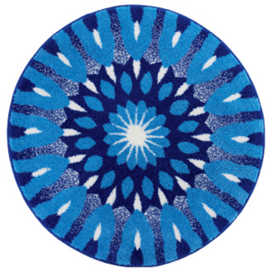 Mandala ZROZUMIENIE, niebieski, Ø60 cm