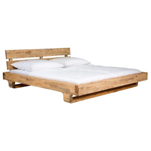 Łóżko z drewna akacjowego SOB Madrid, 180x200 cm