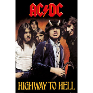 Plakat, Obraz Ac Dc - Highway to Hell, (61 x 91,5 cm)
