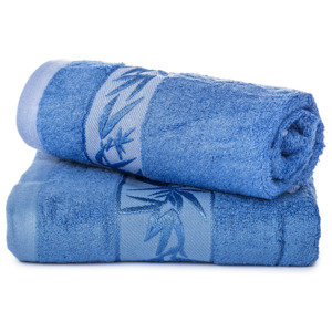 Jahu Komplet ręczników bambus Hanoi niebieski