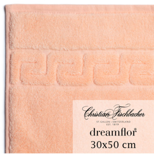 Christian Fischbacher Ręcznik dla gości 30 x 50 cm łososiowy Dreamflor®, Fischbacher