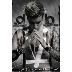 Plakat, Obraz Justin Bieber - Purpose, (61 x 91,5 cm)