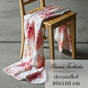 Christian Fischbacher Ręcznik kąpielowy 80 x 160 cm Zinnia Dreamflor®, Fischbacher