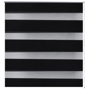 Roleta Zebra (60 x 120 cm) Czarna