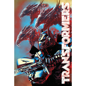 Plakat, Obraz Transformers Ostatni Rycerz - Dragons, (61 x 91,5 cm)