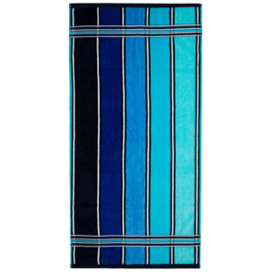 Jahu Ręcznik kąpielowy Rainbow niebieski, 70 x 140 cm