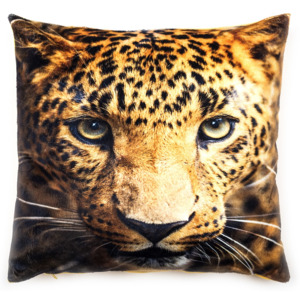 Trade Concept Poszewka na poduszkę pluszowa Leopard, 40 x 40 cm