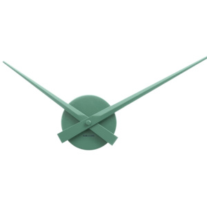 Zielony zegar ścienny Karlsson Mini