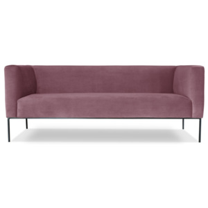 Różowa sofa 3-osobowa Windsor  & Co. Sofas Neptune