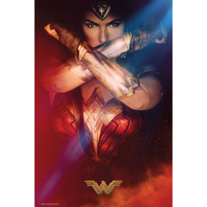 Plakat, Obraz Wonder Woman - Cross, (61 x 91,5 cm)