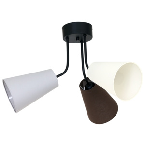 Luminex Lampa sufitowa TUBLES 3xE27/60W/230V LU8785