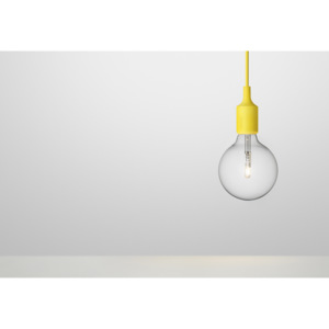 MUUTO lampa wisząca E27 SOCKET LAMP yellow