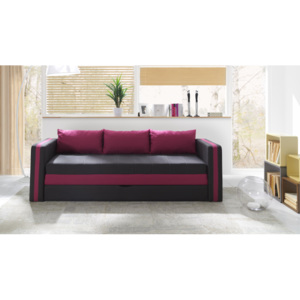 MEBLINE Sofa rozkładana EUFORIA pink