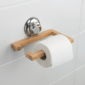 Uchwyt bambusowy na papier toaletowy Compactor