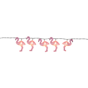 Girlanda świetlna LED Best Season Go Flamingo, 10 lampek