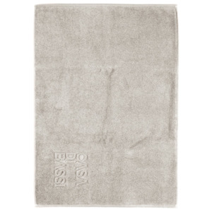Jasnoszary dywanik łazienkowy z bawełny Casa Di Bassi Basic, 50x70 cm