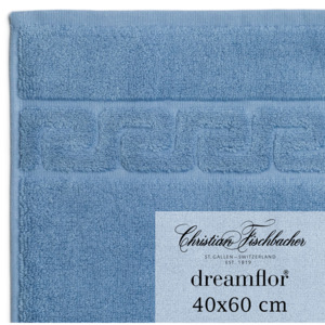 Christian Fischbacher Ręcznik dla gości duży 40 x 60 cm jeans blue Dreamflor®, Fischbacher