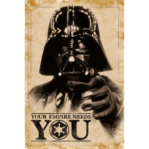 Plakat, Obraz Gwiezdne wojny - Your Empire Needs You, (61 x 91,5 cm)