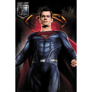 Plakat, Obraz Liga Sprawiedliwych - Superman, (61 x 91,5 cm)