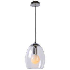 Lucide Lucide 31485/01/11 - Lampa wisząca NORA 1xE27/60W/230V chrom LC1797