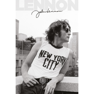 Plakat, Obraz John Lennon - Nyc Profile, (61 x 91,5 cm)