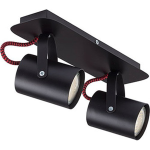Kamera lampa sufitowa (spot) 2-punktowa biała 32558/czarna 32559/czarno-czerwona 32612