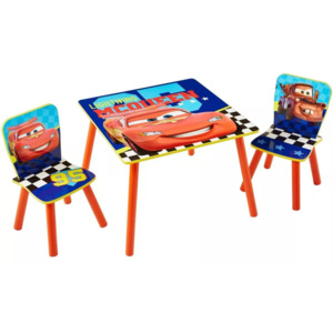 Disney Auta Zestaw stolik i 2 krzesła, WORL320021
