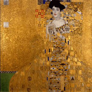 Reprodukcja obrazu Gustava Klimta Adele Bloch-Bauer I, 45x45 cm