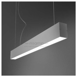 LAMPA wisząca SET TRU LED 26,5W suspended 54551-M930-D9-00-kolor Aqform metalowa OPRAWA minimalistyczna zwis prostokątny belka