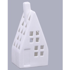 Porcelanowy świecznik w kształcie domku Ego Dekor