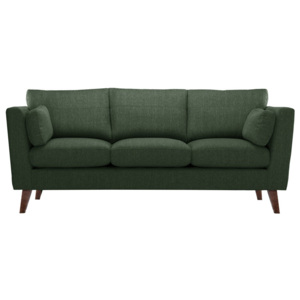 Ciemnozielona sofa 3-osobowa Jalouse Maison Elisa
