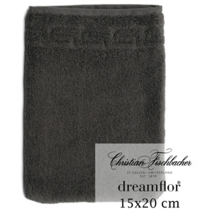 Christian Fischbacher Rękawica do masażu 15 x 20 cm antracytowa Dreamflor®, Fischbacher