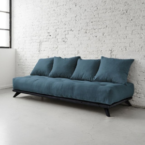 Sofa Senza Black/Deep Blue
