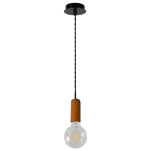 Lucide Lucide 30490/01/97 - Lampa wisząca DROOPY 1xE27/60W/230V brązowy LC1703