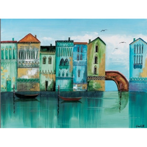 Reprodukcja Blue Venice, Maria Teresa Gianola, (100 x 50 cm)
