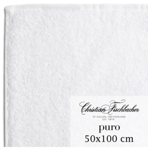 Christian Fischbacher Ręcznik 50 x 100 cm biały Puro, Fischbacher