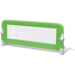 Barierka ochronna do łóżeczka 102 x 42 cm zielona