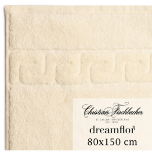 Christian Fischbacher Ręcznik kąpielowy 80 x 150 cm kość słoniowa Dreamflor®, Fischbacher