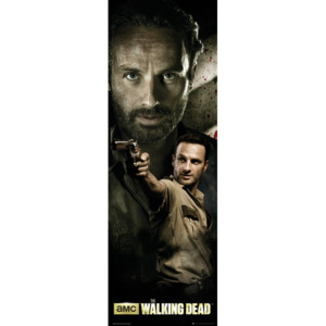 Plakat, Obraz The Walking Dead - rick, (53 x 158 cm)