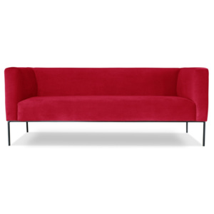 Czerwona sofa 3-osobowa Windsor  & Co. Sofas Neptune