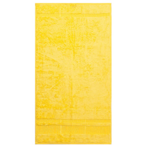 Bade HomeRęcznik kąpielowy Bamboo żółty, 70 x 140 cm