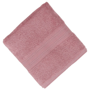 Różowy ręcznik Lavinya, 50x90 cm