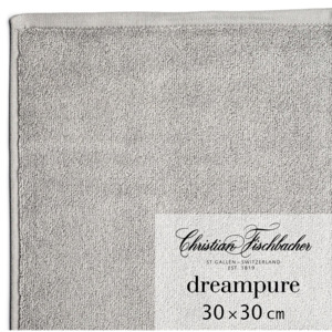 Christian Fischbacher Ręcznik do rąk / twarzy 30 x 30 cm grafitowy Dreampure, Fischbacher