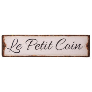 Blaszana tabliczka Antic Line Le Petit Coin