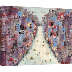 Lee McCarthy - Downtown Obraz na płótnie, (80 x 60 cm)