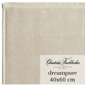Christian Fischbacher Ręcznik dla gości duży 40 x 60 cm piaskowy Dreampure, Fischbacher