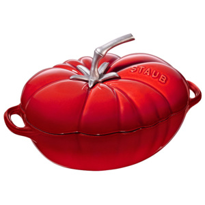 Staub Garnek w kształcie pomidora 25 cm wiśniowy