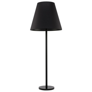 Lampa stojąca MOSS Nowodvorski styl nowoczesny, stal lakierowana, tkanina, czarny 9736