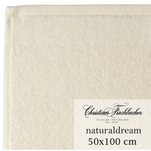 Christian Fischbacher Ręcznik 50 x 100 cm kremowy NaturalDream, Fischbacher